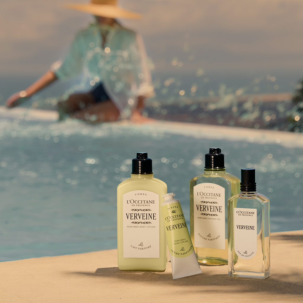 L'Occitane: Pflege aus der Provence Verveine Kollektion bei F.X. Miller Regensburg